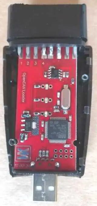 Программатор OpenCAN Loader 2.0 через колодку диагностики записывает flash память ВСЕХ ЭБУ ВАЗ с CAN,